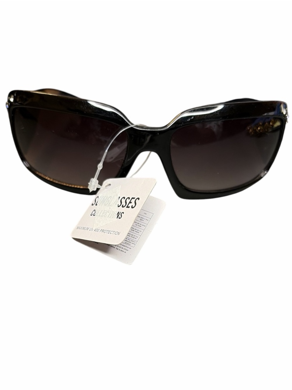 Texas West Womens Rhinestone UV 400 Crossed Pistols Concho Sunglasses NWT #10